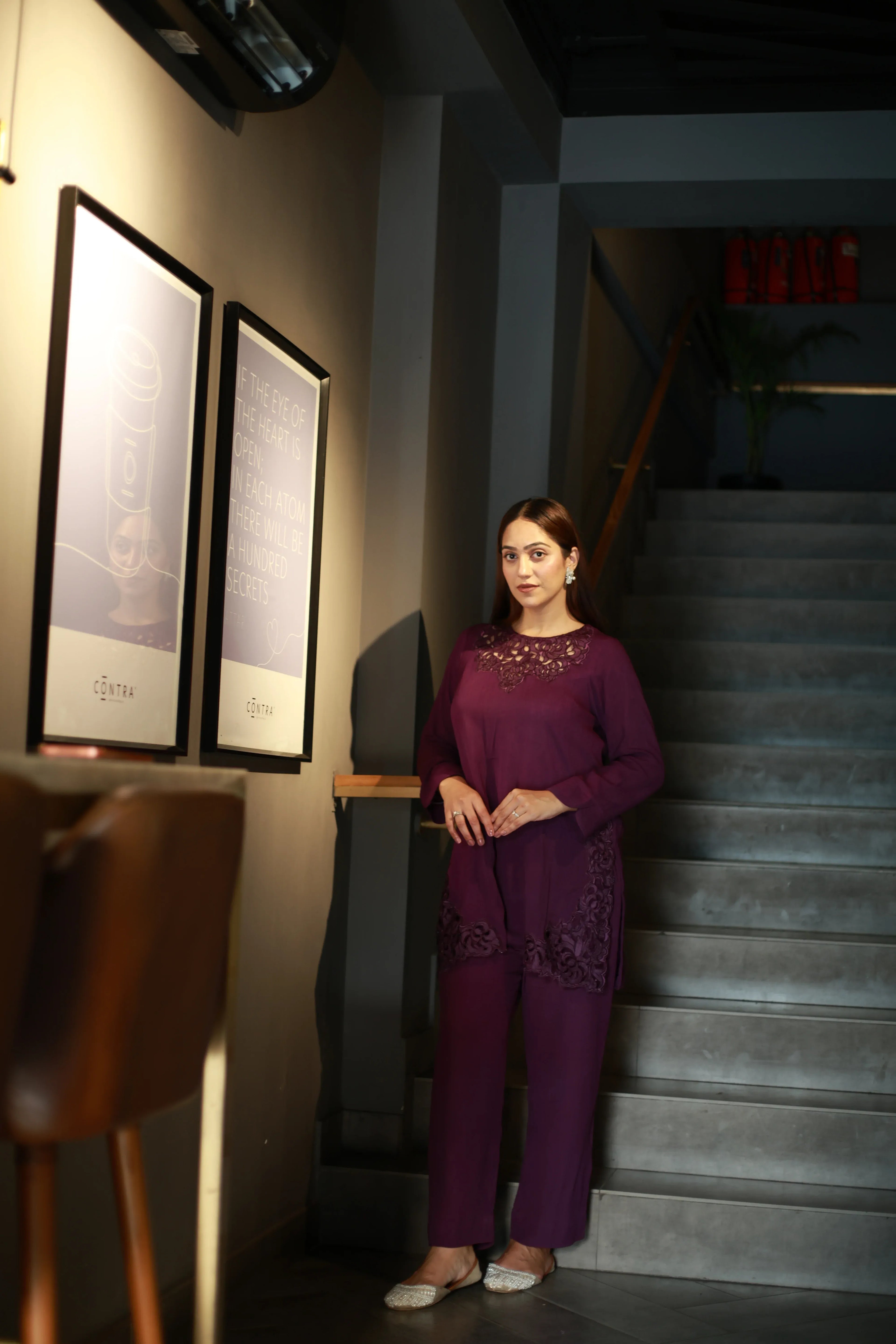 Royal Amethyst 2 Piece Co-Ord Set