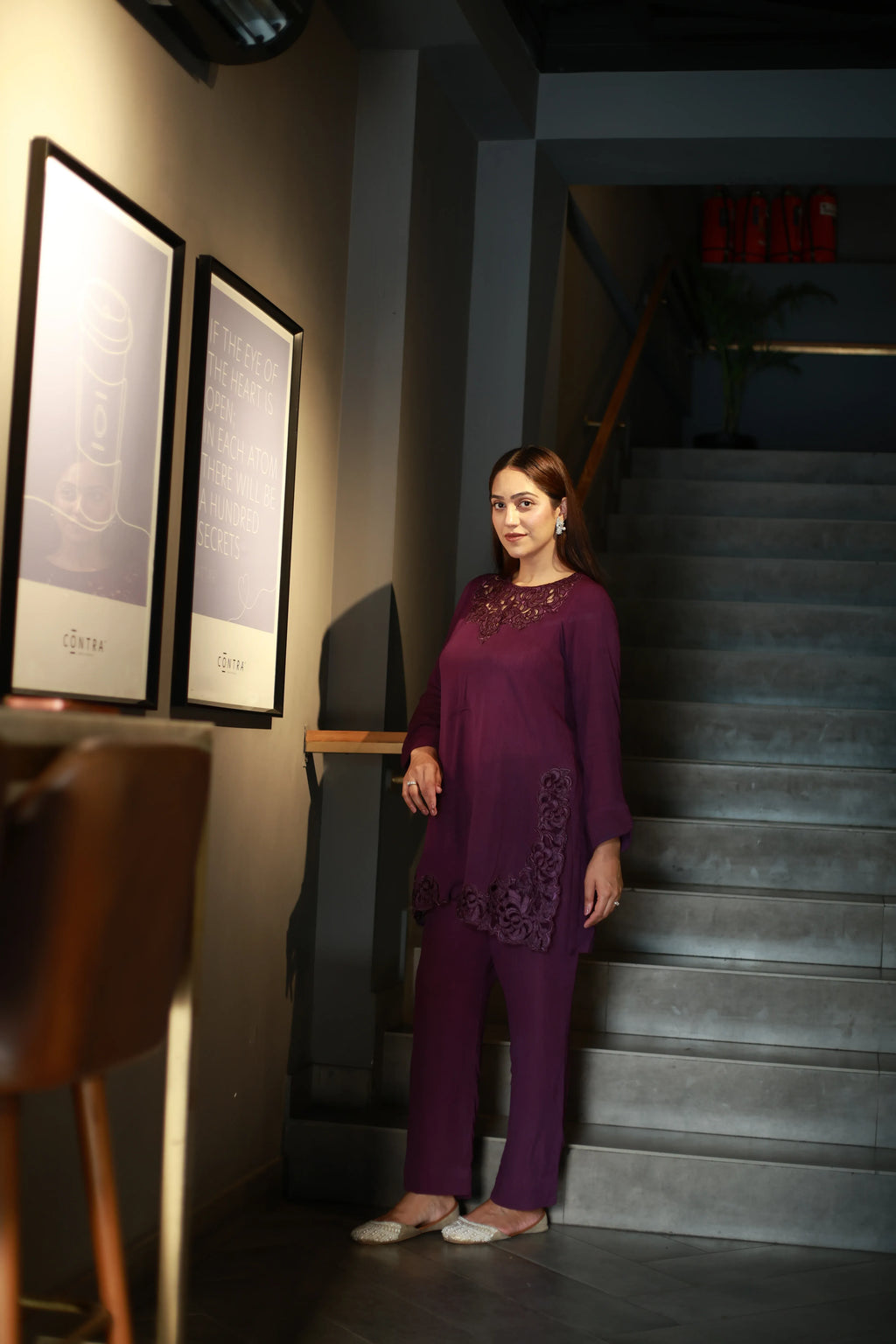 Royal Amethyst 2 Piece Co-Ord Set