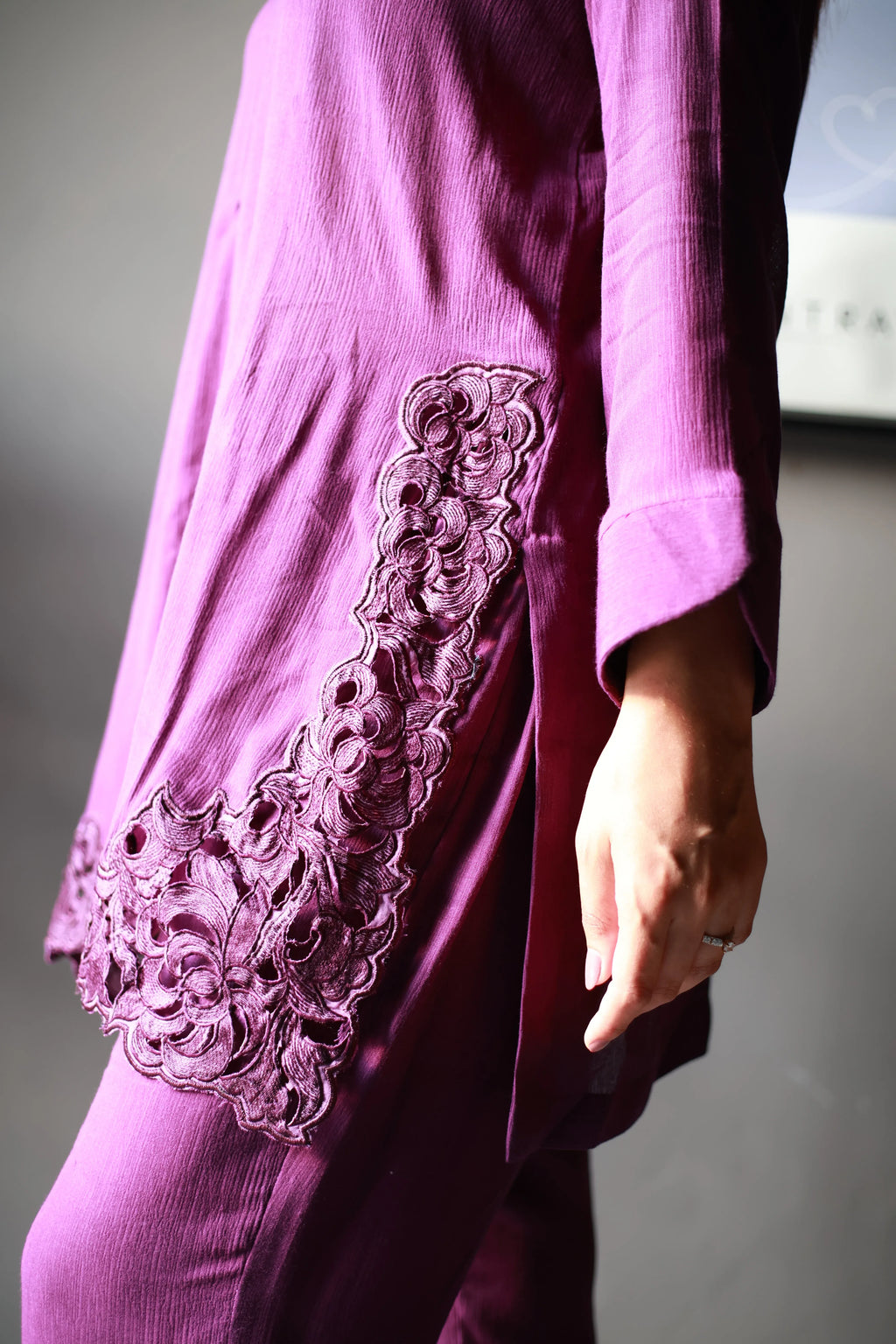 Royal Amethyst 2 Piece Co-Ord Set