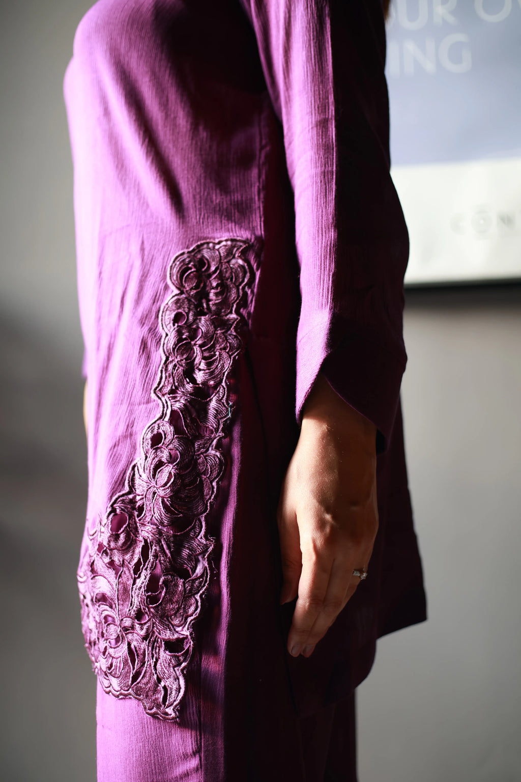 Royal Amethyst 2 Piece Co-Ord Set