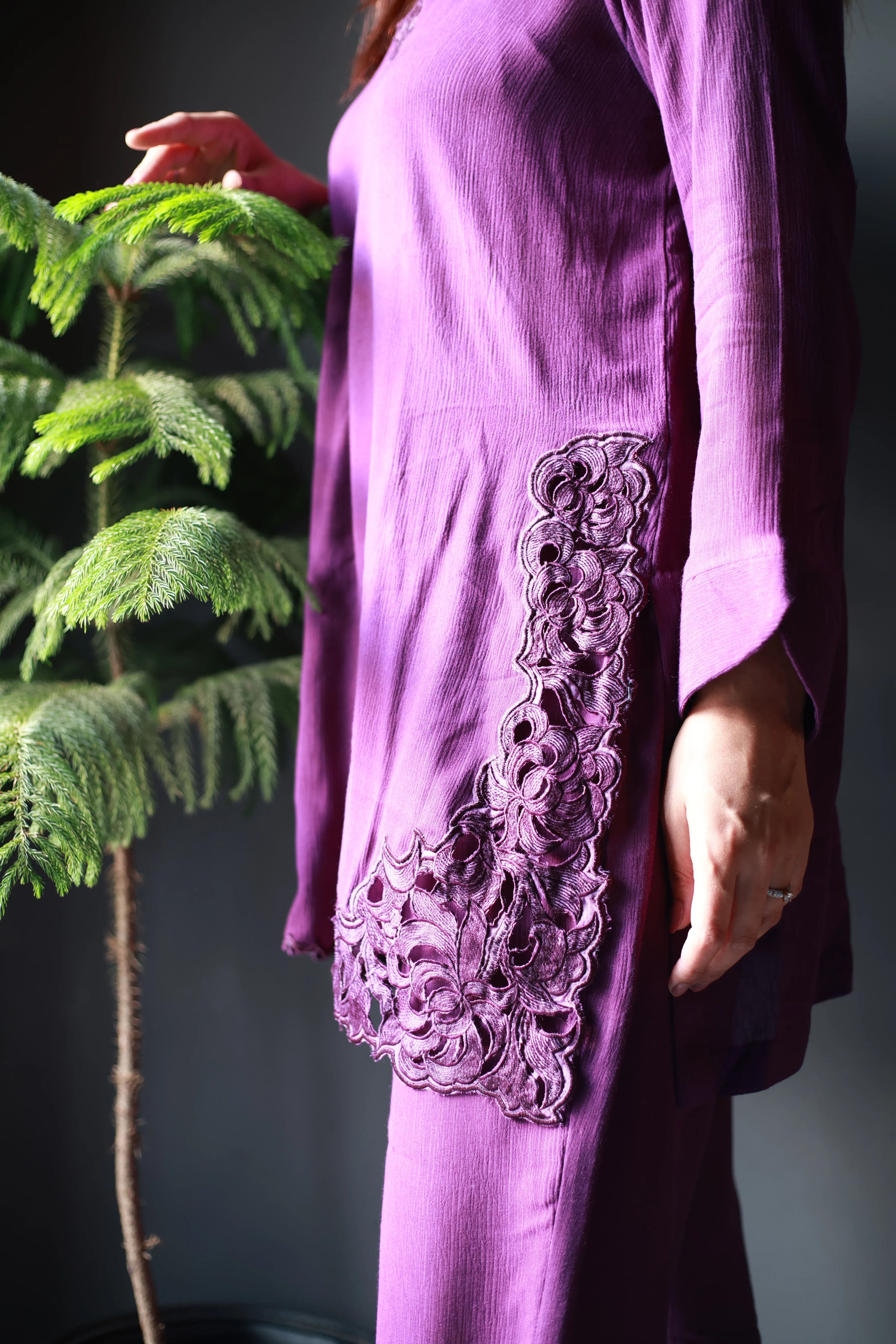 Royal Amethyst 2 Piece Co-Ord Set