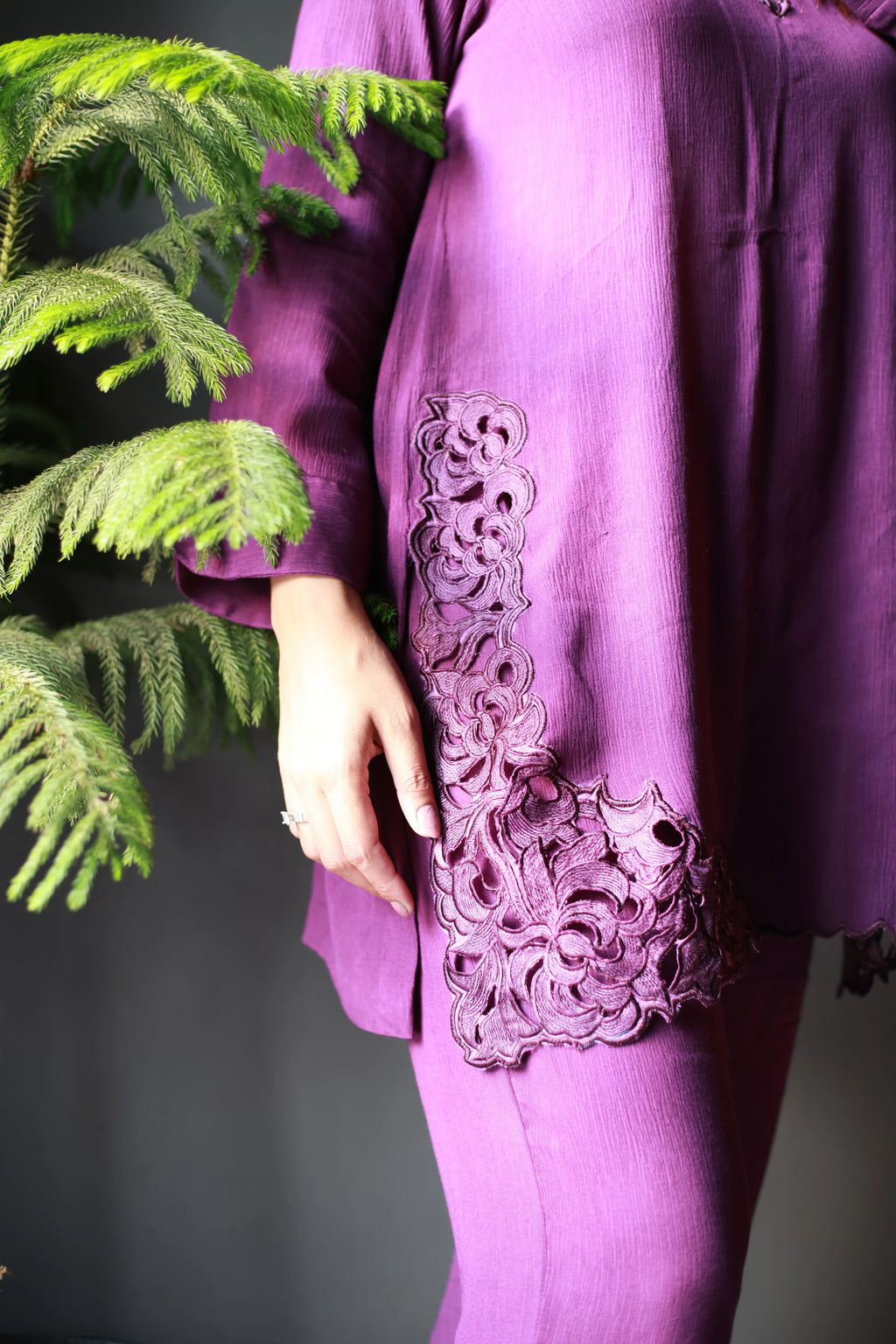 Royal Amethyst 2 Piece Co-Ord Set