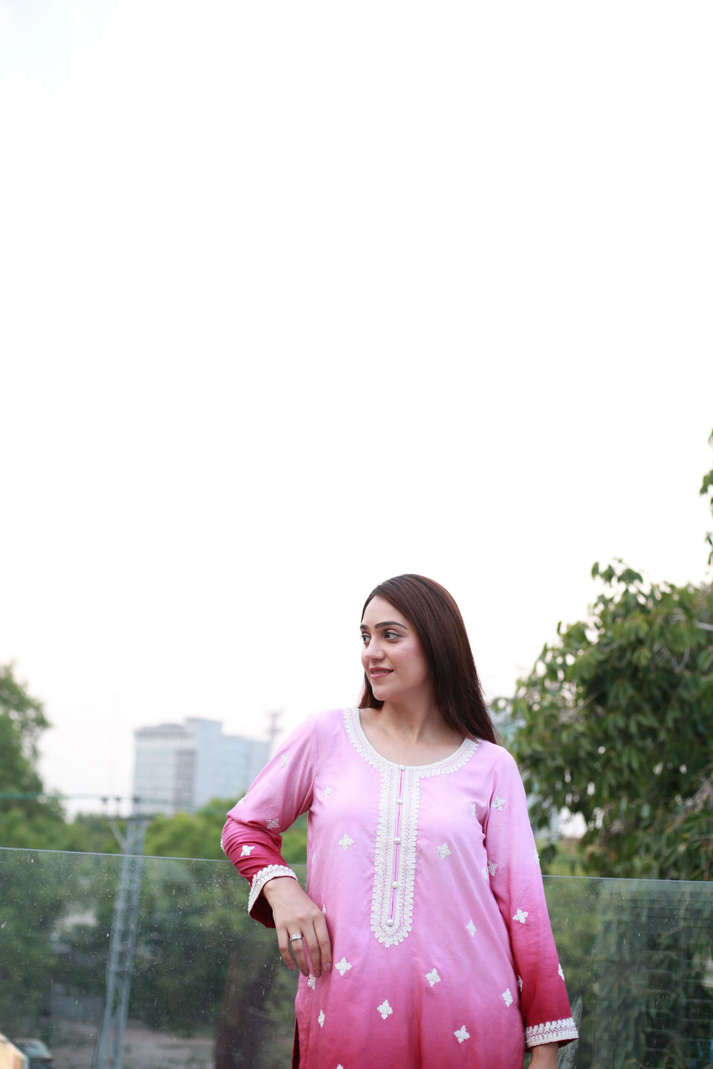 Shaded Blossom 2 Piece Suit