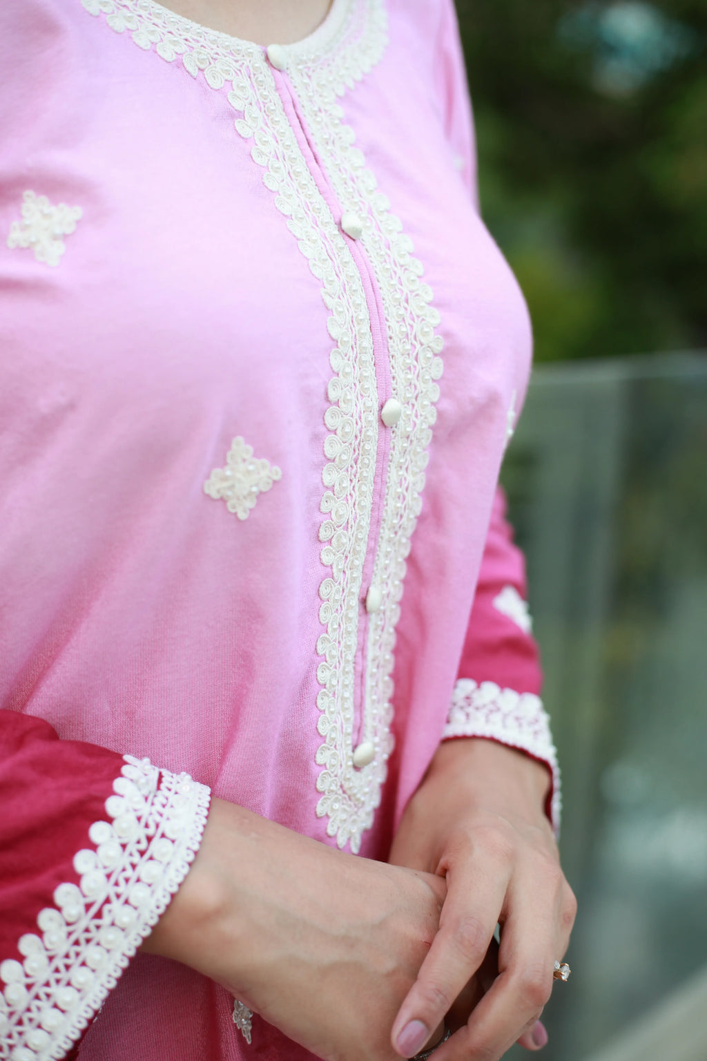 Shaded Blossom 2 Piece Suit