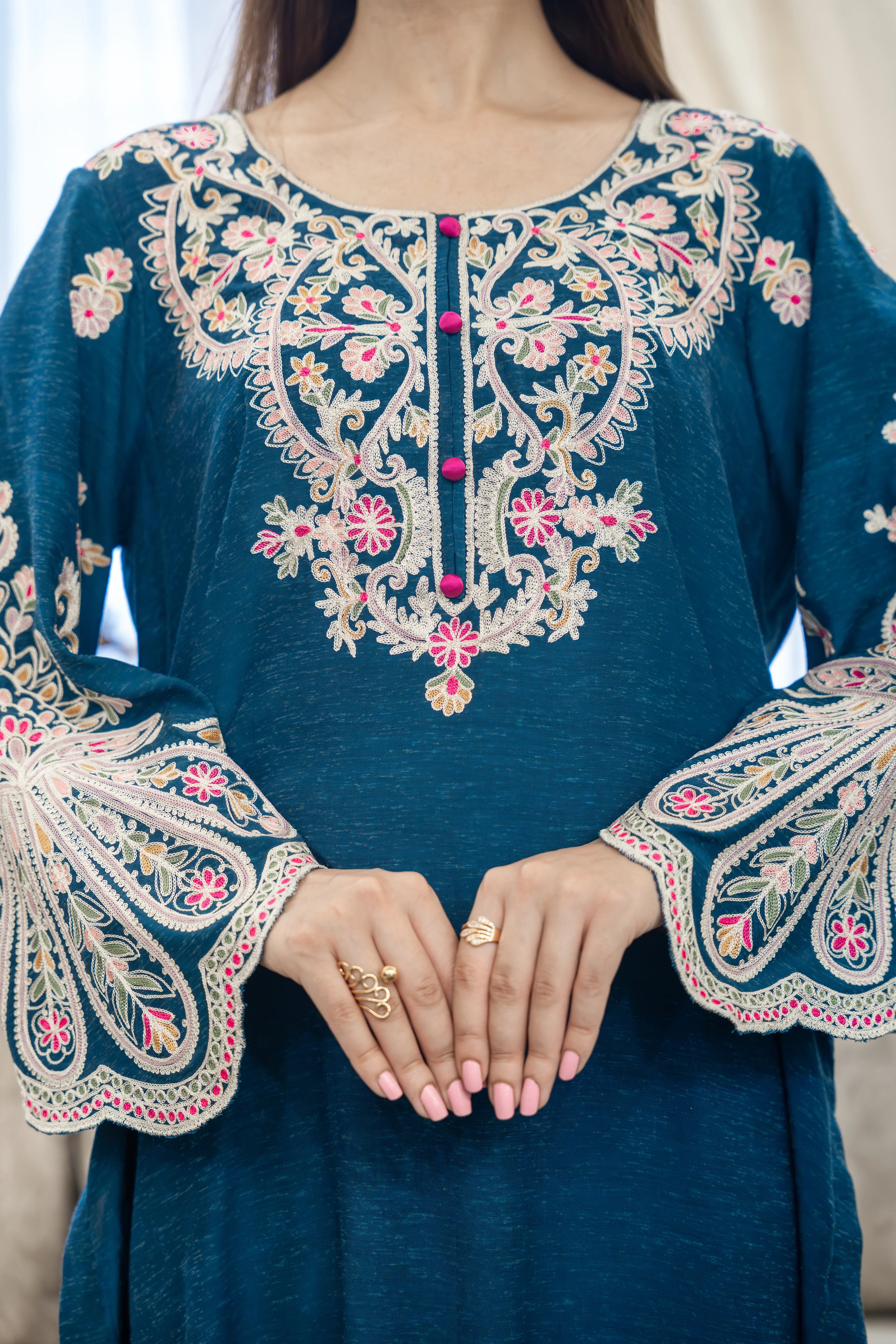 Mystic Teal 2 Piece Suit