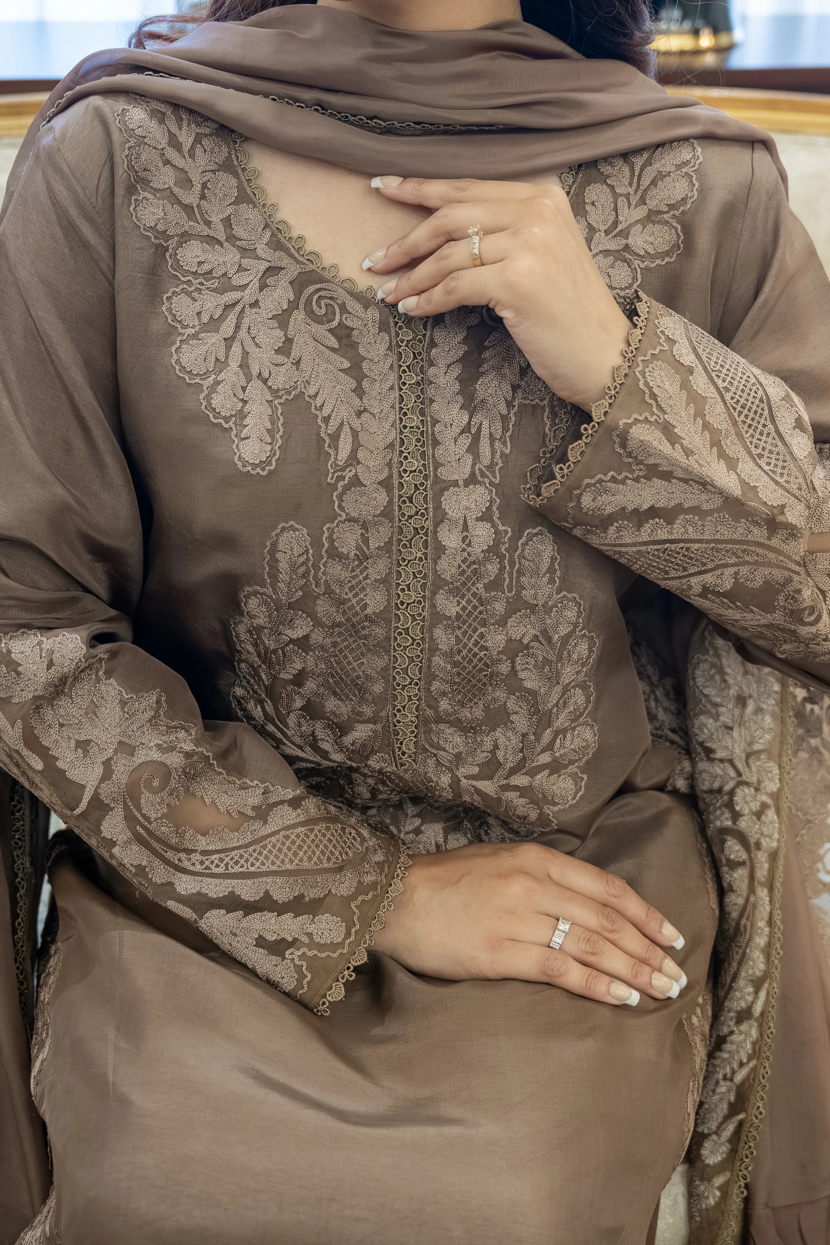 Noor-e-Aarr 3 Piece Suit